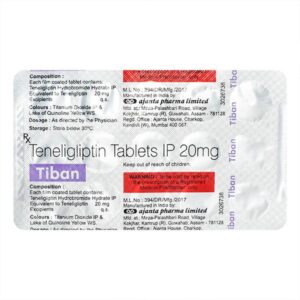 TIBAN 20MG TAB ENDOCRINE CV Pharmacy