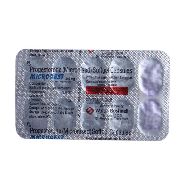 MICROGEST SR 200 HORMONES CV Pharmacy 2