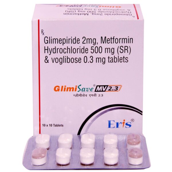 GLIMISAVE MV 2.3 TAB ENDOCRINE CV Pharmacy