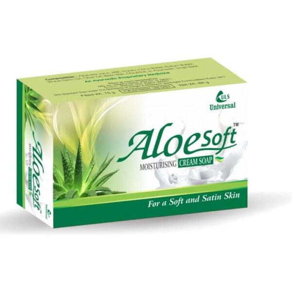 ALOESOFT SOAP 75G Medicines CV Pharmacy