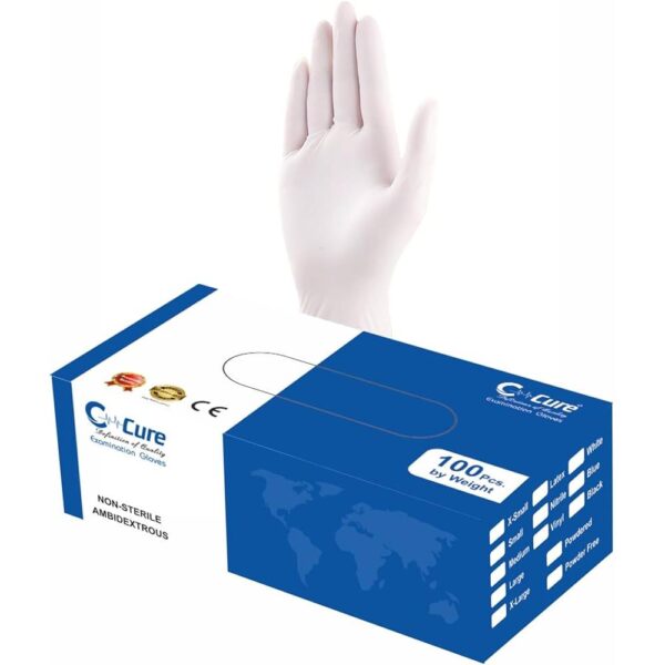 EXAMINATION GLOVES RUBBER (L) MISCELLANEOUS CV Pharmacy