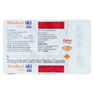 BIODOXI-LB CAP Medicines CV Pharmacy