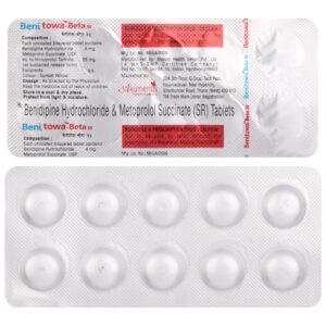 BENITOWA BETA 25 TAB CALCIUM CHANNEL BLOCKERS CV Pharmacy