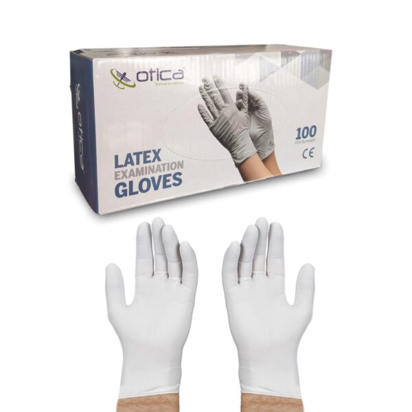 EXAMINATION RUBBER GLOVES (MEDIUM ) FMCG CV Pharmacy