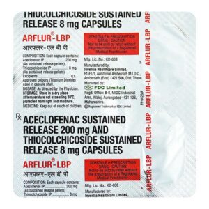 ARFLUR-LBP TAB MUSCLE RELAXANTS CV Pharmacy