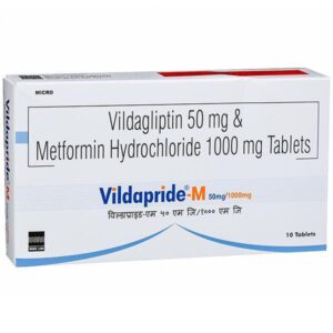 VILDAPRIDE-M 1000MG TAB ENDOCRINE CV Pharmacy