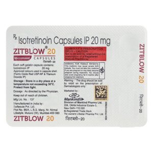 ZITBLOW 20 CAP ANTI ACNE CV Pharmacy