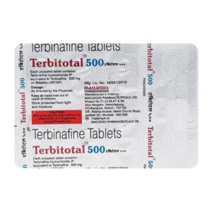 TERBITOTAL 500 TAB Medicines CV Pharmacy