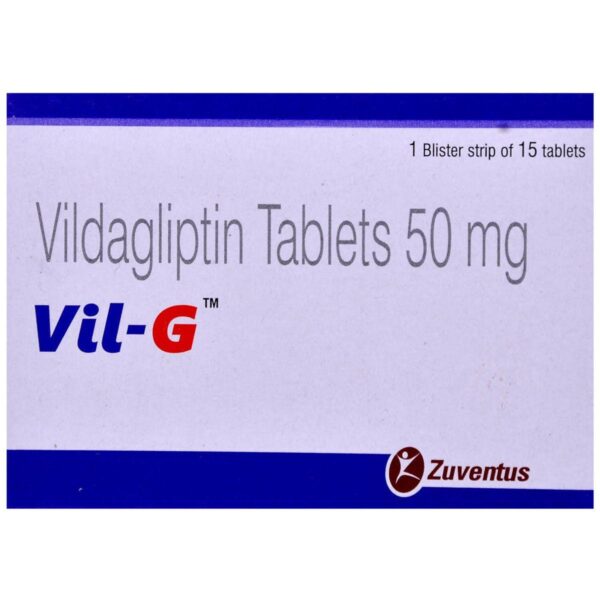 VIL G 50MG TAB ENDOCRINE CV Pharmacy