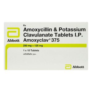 AMOXYCLAV 375MG TAB ANTI-INFECTIVES CV Pharmacy