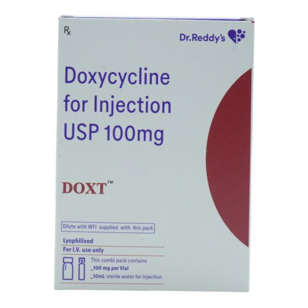 DOXT INJ 100MG ANTI-INFECTIVES CV Pharmacy