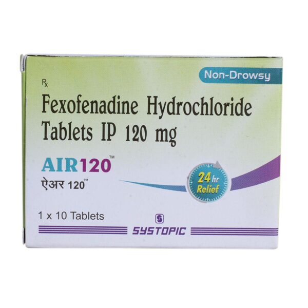 AIR 120MG TAB ANTIHISTAMINICS CV Pharmacy