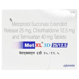 MET-XL 3D 25/12.5/40 TAB BETA BLOCKER CV Pharmacy