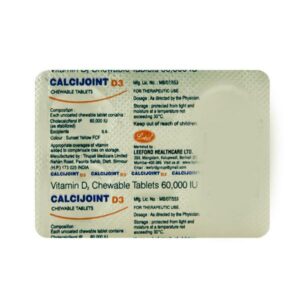 CALCIJOINT-D3 CHEW TAB 4`S CALCIUM CV Pharmacy