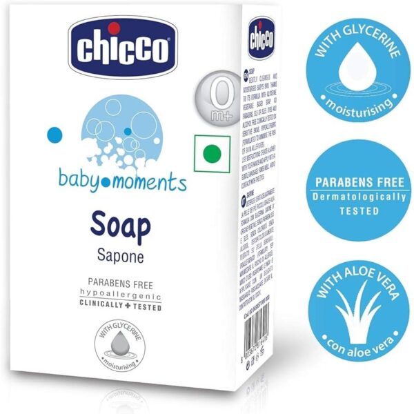 CHICCO BABY SOAP 125G BABY CARE CV Pharmacy 2