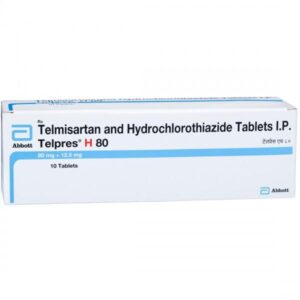 TELPRES H 80 TAB ANGIOTENSIN-II ANTAGONIST CV Pharmacy