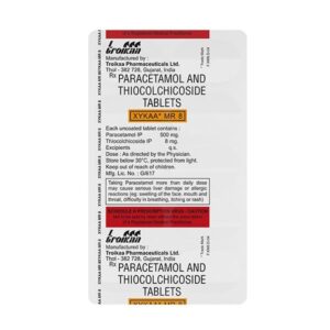 XYKAA MR 8 TAB MUSCLE RELAXANTS CV Pharmacy