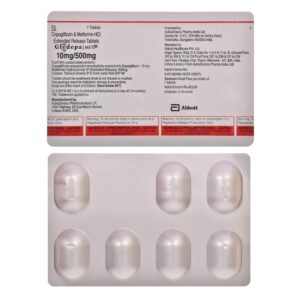 GLEDEPA MET XR 500 TAB ENDOCRINE CV Pharmacy