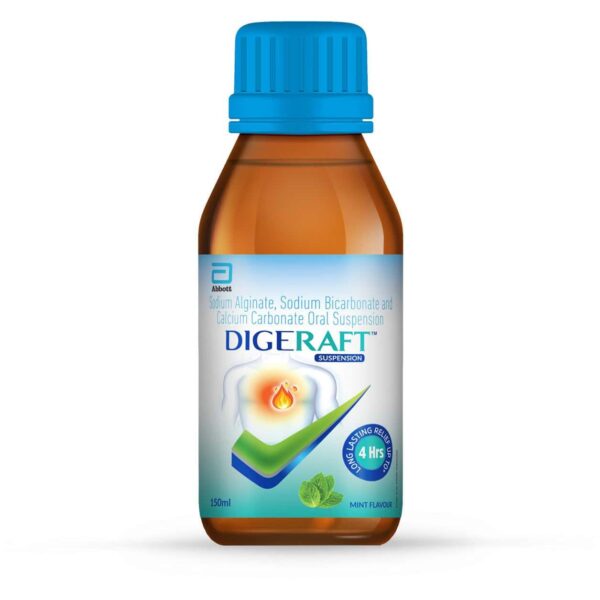 DIGERAFT SUPENSION 150ML ANTACIDS CV Pharmacy 2