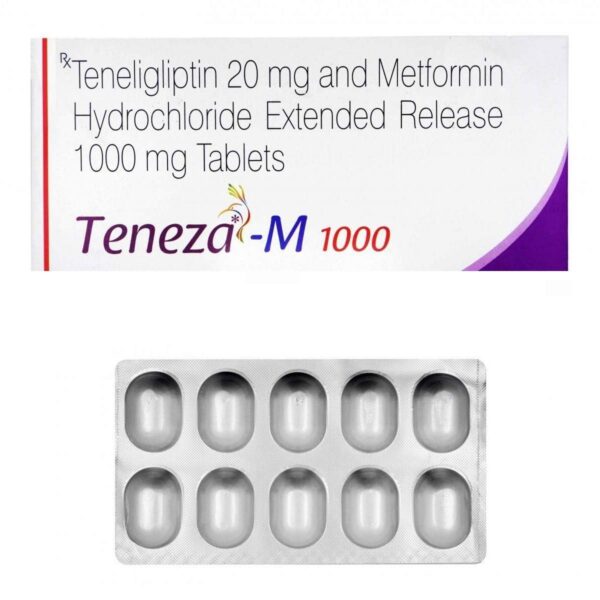 TENEZA M 1000 TAB ENDOCRINE CV Pharmacy