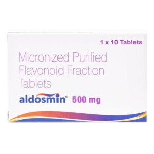 ALDOSMIN 500MG TAB PHLEBOTONIC CV Pharmacy