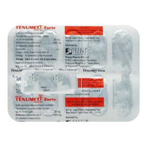 TENUMET FORTE TAB ENDOCRINE CV Pharmacy