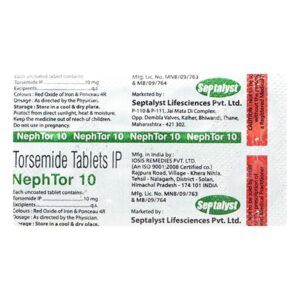 NEPHTOR 10MG TAB CARDIOVASCULAR CV Pharmacy