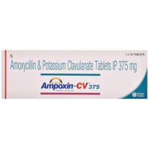 AMPOXIN CV 375 TAB ANTI-INFECTIVES CV Pharmacy