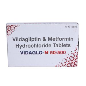 VIDAGLO M 50/500 TAB ENDOCRINE CV Pharmacy