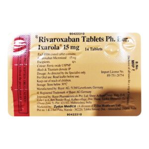 IXAROLA 15MG Medicines CV Pharmacy