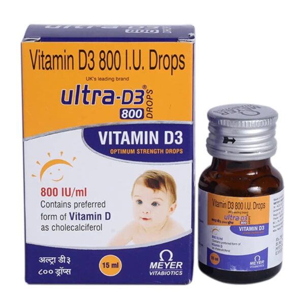 ULTRA-D3 DROPS 800IU/ML SUPPLEMENTS CV Pharmacy