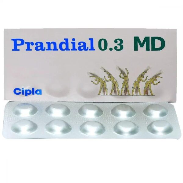 PRANDIAL 0.3 MD TAB Medicines CV Pharmacy