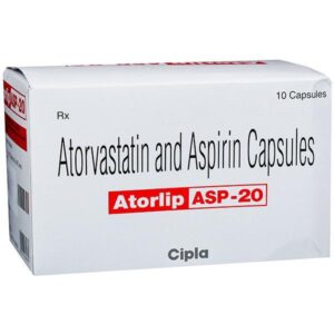 ATORLIP ASP 20 CAP ANTIHYPERLIPIDEMICS CV Pharmacy