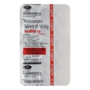 ROZFIRST 10 MG TAB ANTIHYPERLIPIDEMICS CV Pharmacy