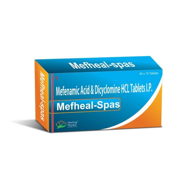 MEFHEAL SPAS TAB ANTISPASMODICS CV Pharmacy