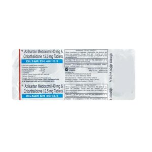 ZILSAR-CH 40/12.5MG TAB ANGIOTENSIN-II ANTAGONIST CV Pharmacy