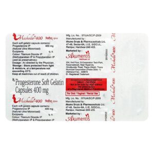 MICHELLE 400MG CAP HORMONES CV Pharmacy