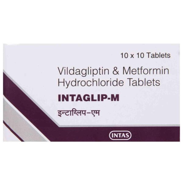 INTAGLIP M TAB ENDOCRINE CV Pharmacy