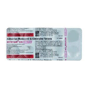 MYOTAN CN 40/10 TAB ANGIOTENSIN-II ANTAGONIST CV Pharmacy