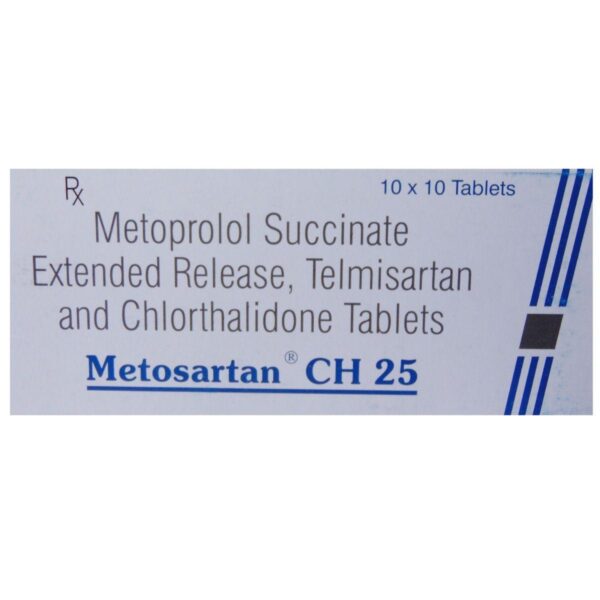 METOSARTAN CH 25 TAB BETA BLOCKER CV Pharmacy