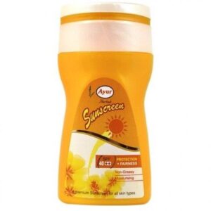 AYUR SUNSCREEN SPF 40 ++LOTION 100ML FMCG CV Pharmacy