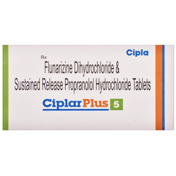 CIPLAR PLUS 5MG TAB BETA BLOCKER CV Pharmacy