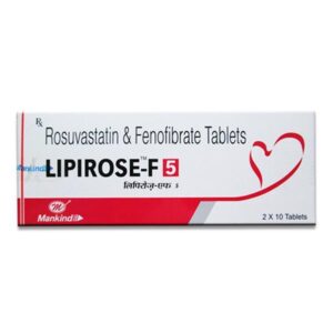 LIPIROSE F 5 TAB ANTIHYPERLIPIDEMICS CV Pharmacy