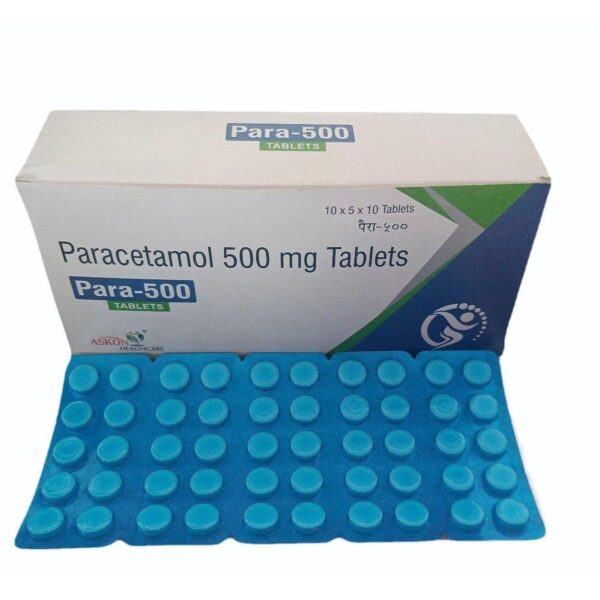 PARA 500MG TAB ANALGESICS AND ANTIPYRETICS CV Pharmacy