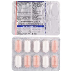 AZULIX MV 2/0.2MG TAB ENDOCRINE CV Pharmacy