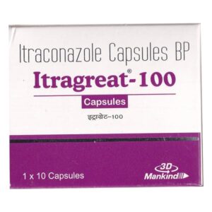 ITRAGREAT 100 CAP ANTI-INFECTIVES CV Pharmacy