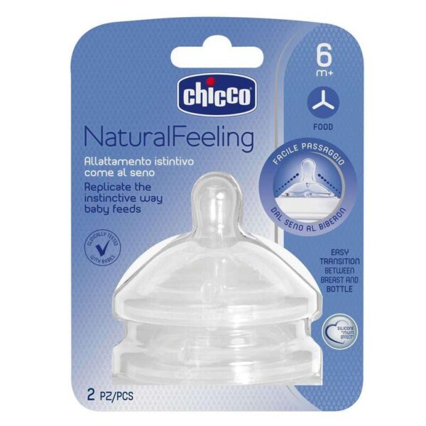 CHICCO NIPPLE 6M+ FMCG CV Pharmacy