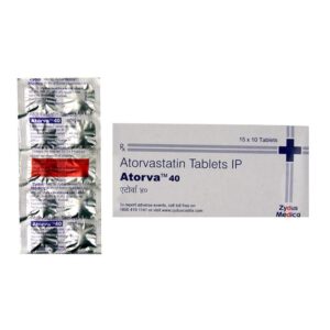 ATORVA -E 40 TAB ANTIHYPERLIPIDEMICS CV Pharmacy