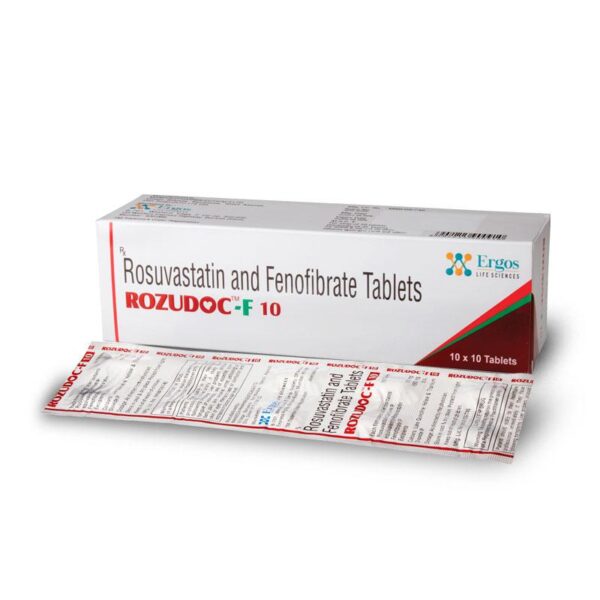 ROZUDOC F 10 TAB ANTIHYPERLIPIDEMICS CV Pharmacy