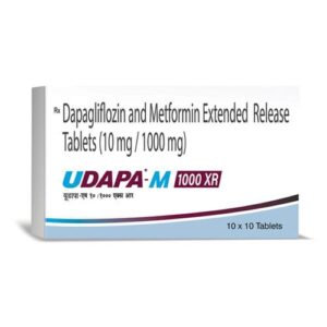 UDAPA M 1000 XR TAB ENDOCRINE CV Pharmacy